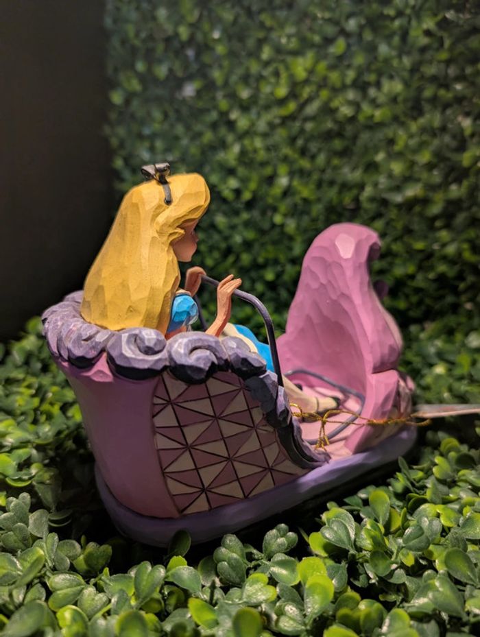 Jim shore tradition Alice manège chenille - photo numéro 5