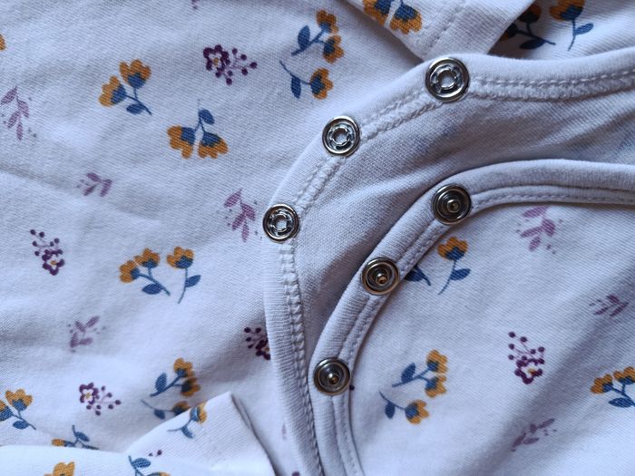 Lot de 2 bodies souris fleurs A1498 - photo numéro 3