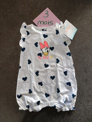 Barboteuse Daisy 3 mois