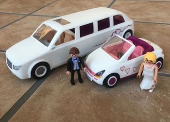 Voitures mariage playmobil
