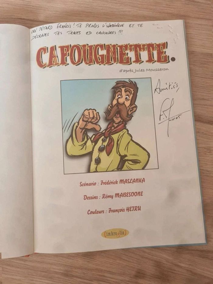 Cafougnette dédicacé - photo numéro 2