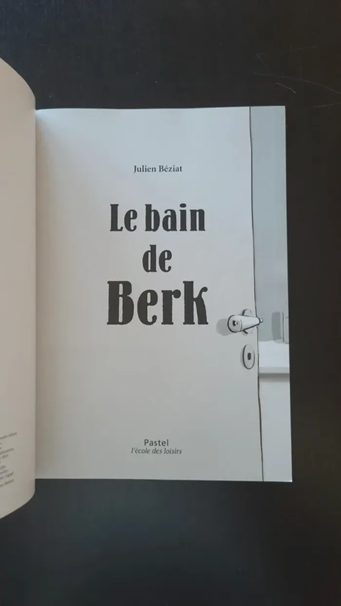 Livre Le bain de Berk Ecole des max - photo numéro 3