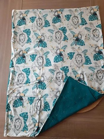 🐼 Couverture fine animaux pour bébé