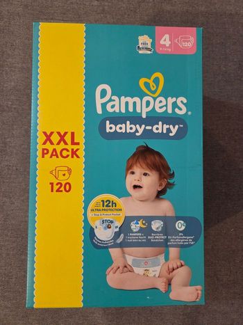 Couches XXL taille 4