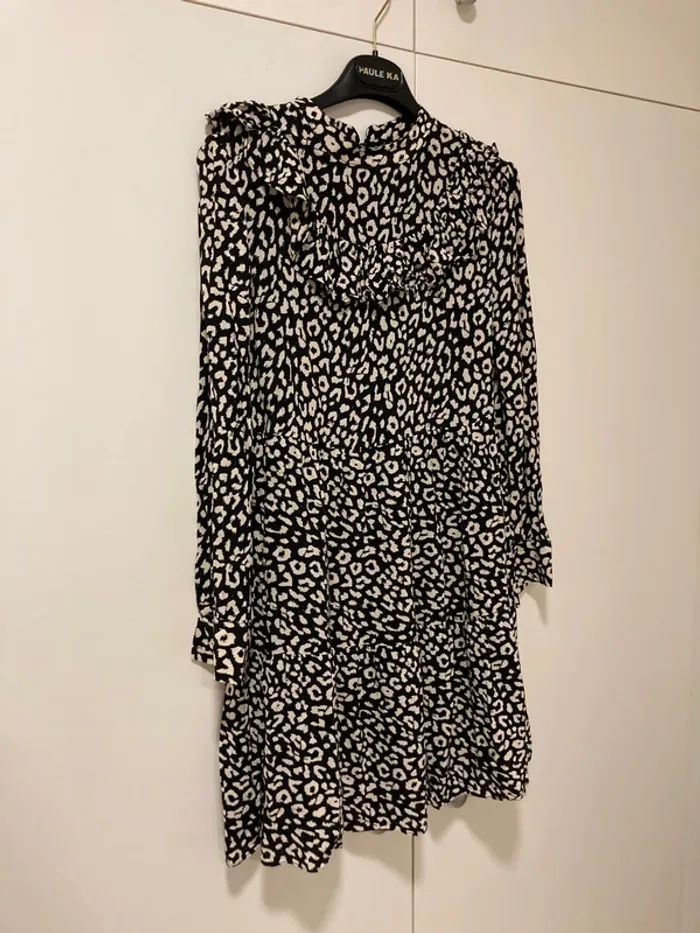 Robe Zara imprimé animal taille XS - photo numéro 2