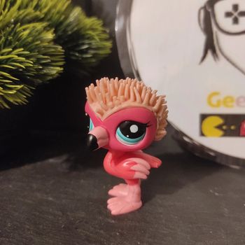 Littlest Petshop LPS Pink Flamingo Flamand Rose  2572 Authentic Original