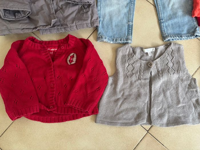 Lot vêtements fille 12 mois hiver - photo numéro 7