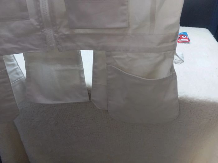 Veste de travail multipoches blanche Neuve - photo numéro 4