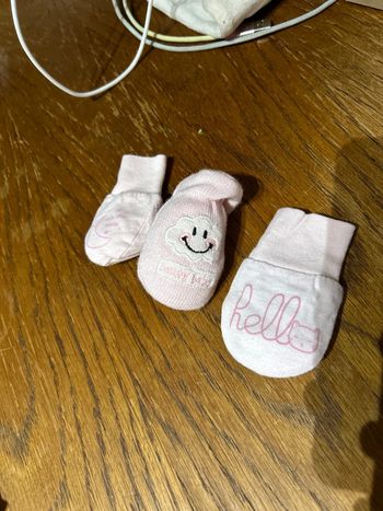 Moufle bébé fille
