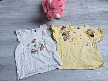 Lot de 2 t-shirts sergent major 3 ans