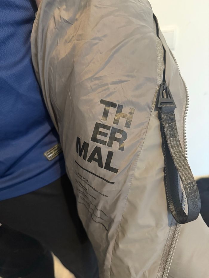 Doudoune RAINS – Couleur Gris Taupe – Taille M - photo numéro 8