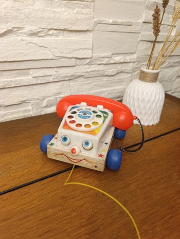 Téléphone Animé Fisher-Price Vintage – Modèle 601 (Années 70/80)