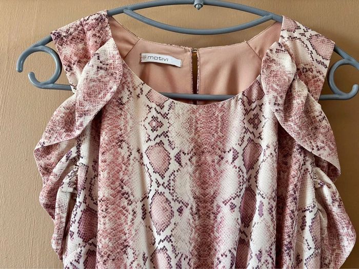 Robe midi Motivi Taille 34 - photo numéro 2