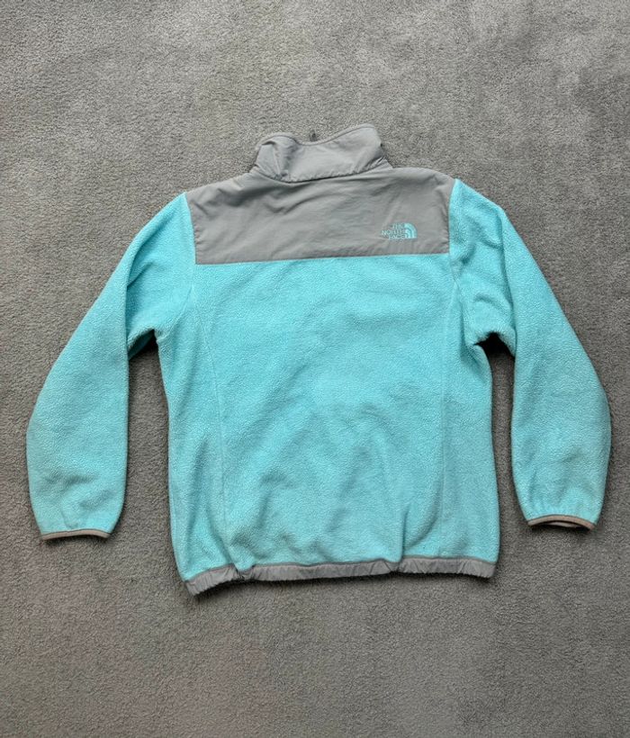 Veste polaire The north face bleu et gris taille XL ( fille ) - photo numéro 5