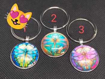 Porte clé libellule