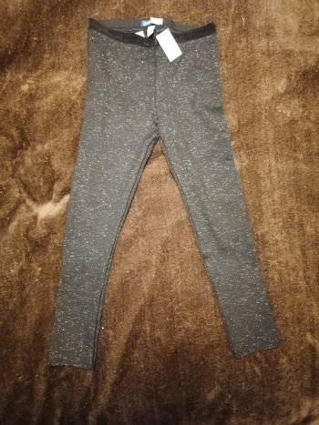Leggins noir pailleté okaidi 12 ans