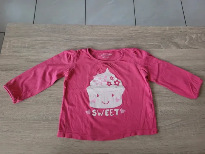 Lot de 4 tee-shirts fille en 18 mois - photo numéro 8