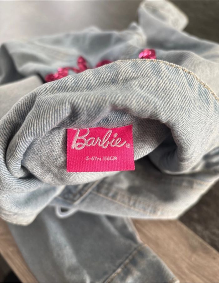 Veste en Jeans Barbie - photo numéro 4