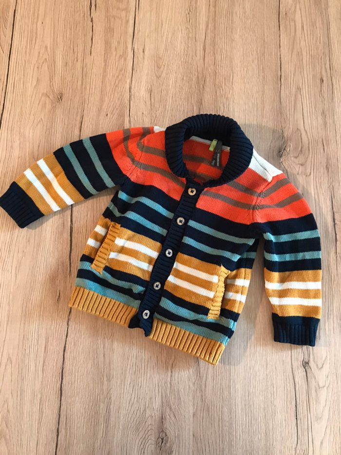 Gilet rayé