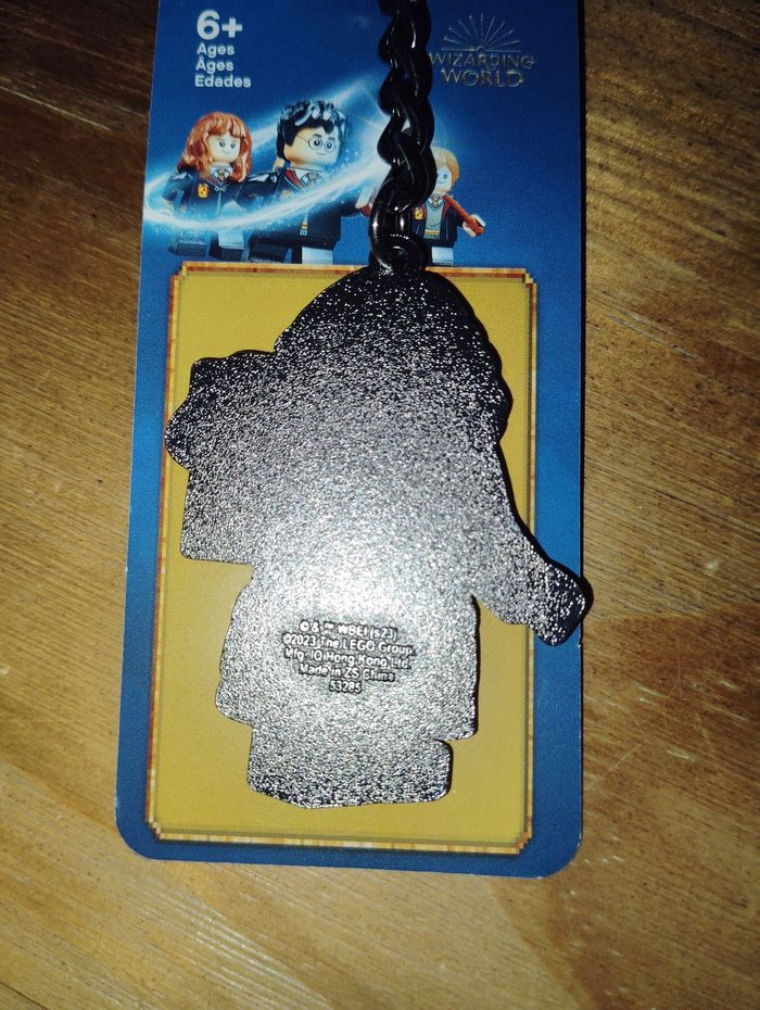 Porte clé métal Lego Hagrid Harry Potter - photo numéro 2