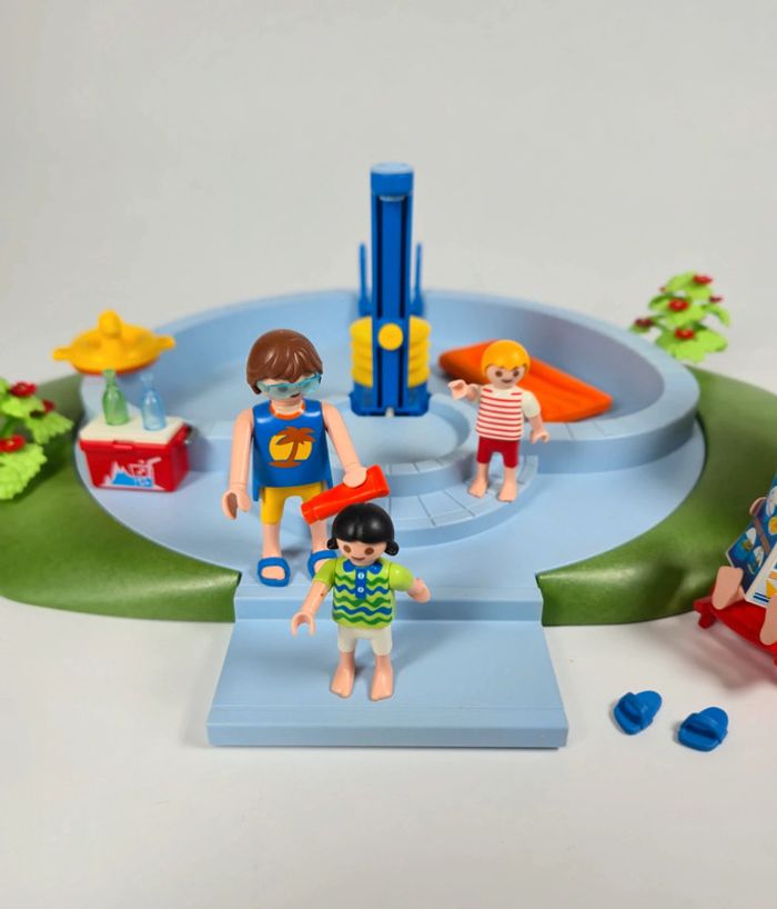 Playmobil Famille à la piscine vintage - photo numéro 4