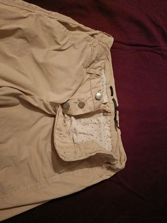 Jean chino Bershka basic collection beige 36 - photo numéro 2