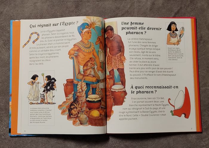 L'egypte Des Pharaons - Questions/Réponses - doc dès 7 ans (05) Philip Steele, Françoise Fauchet - photo numéro 3