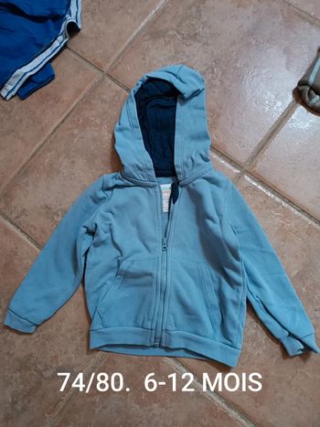 Veste garçon 74/80 6-12 MOIS