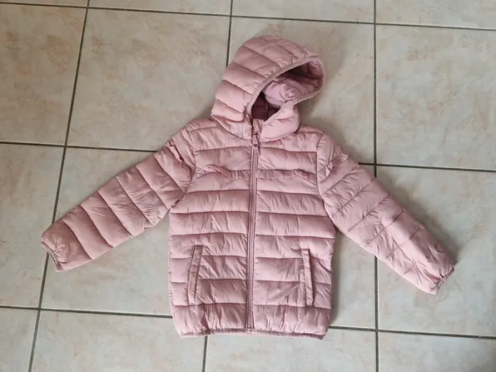 Blouson imperméable tape à l oeil tao rose 5 ans - photo numéro 5