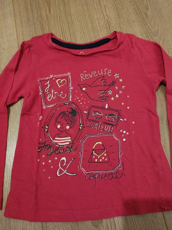 T-shirt fille 2 -3 ans - photo numéro 2