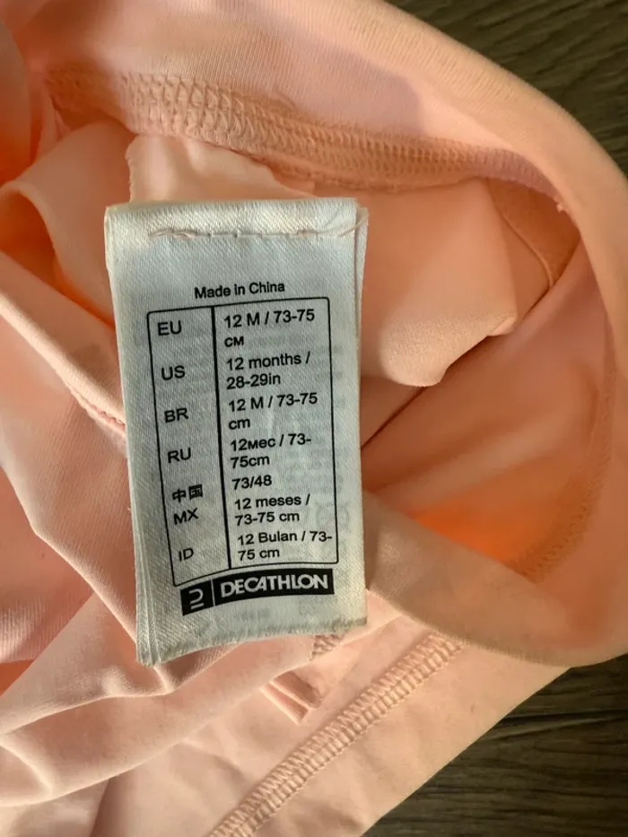 T shirt de bain 12mois - photo numéro 6