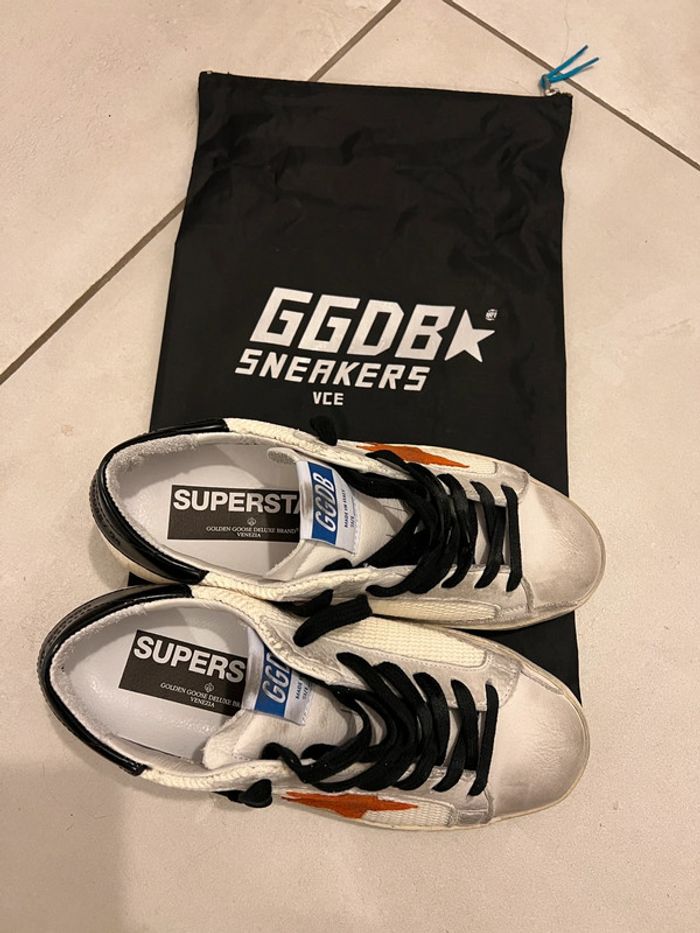 Basket femme Golden Goose Superstar pointure 37 - photo numéro 10