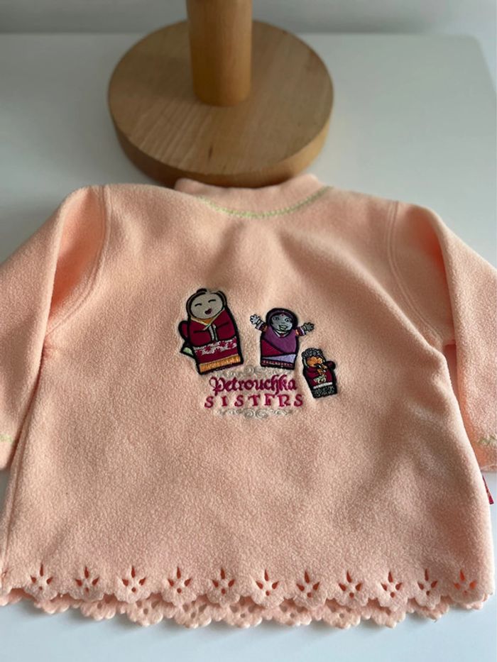 Pull orange Petrouchka sisters - photo numéro 3