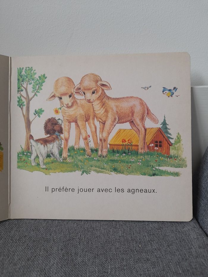Livre cartonné vintage : Bobby à la ferme - photo numéro 7