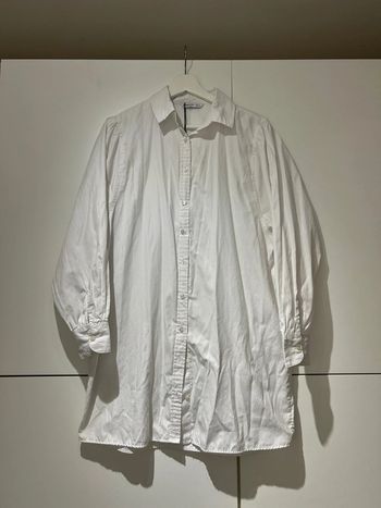 Chemise blanche oversize stradivarius S