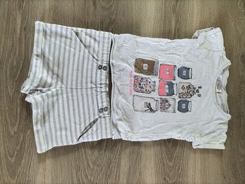 Ensemble short+ t shirt