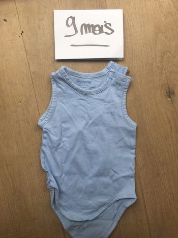 Body été garçon 9 mois