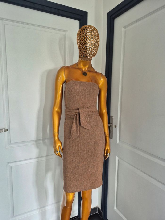 Robe Taupe Femme