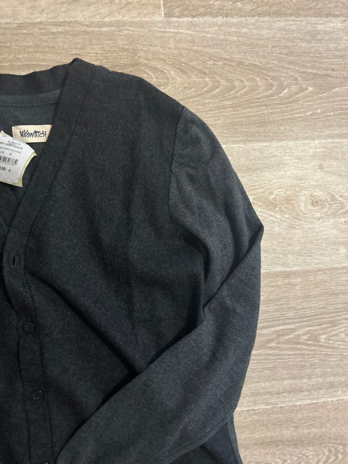 Cardigan anthracite Kiliwatch S - photo numéro 3