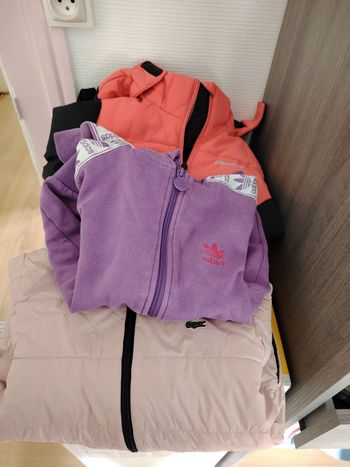 Lot vestes fille 