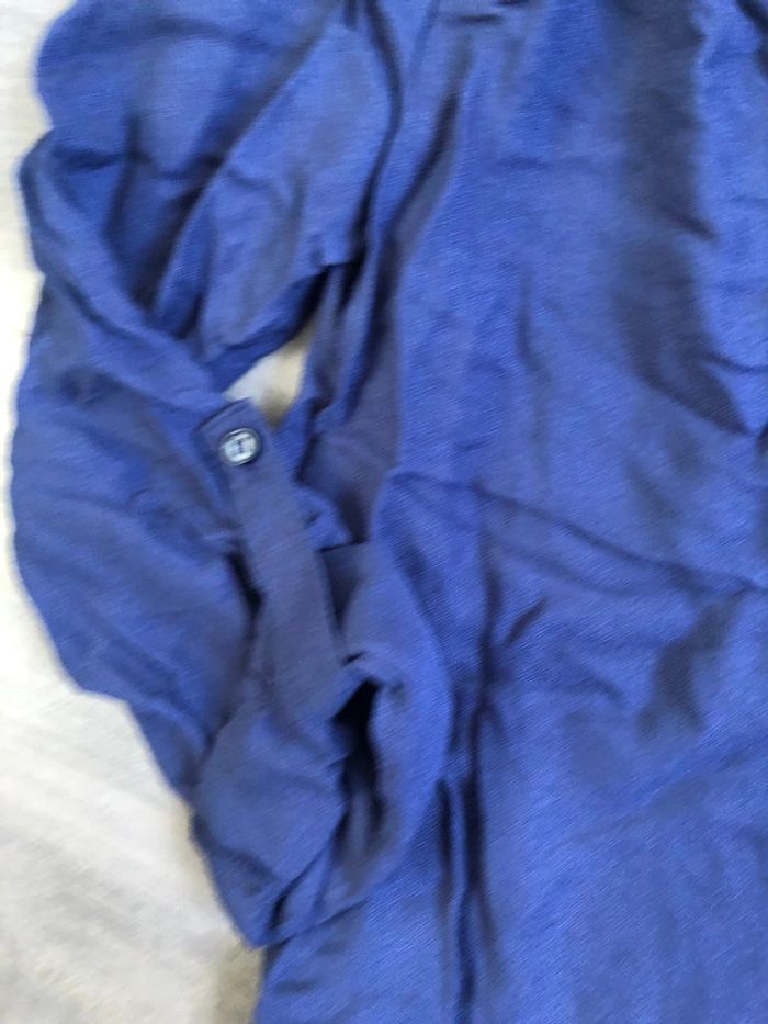 Blouse neuve Etam taille 34 bleue marine - photo numéro 2