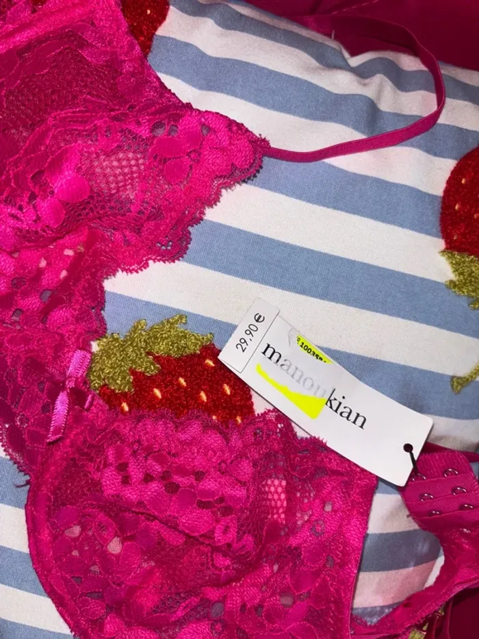 Soutien-gorge, dentelle, Manoukian neuf - photo numéro 3