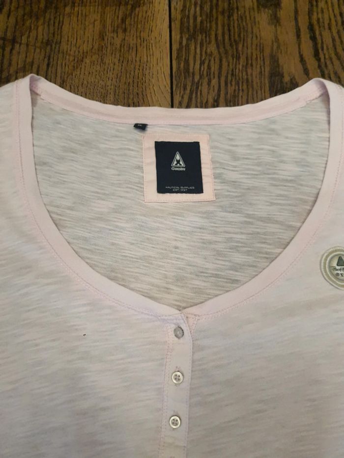 Jolie T-shirt femme rose Gaastra taille XL - photo numéro 16