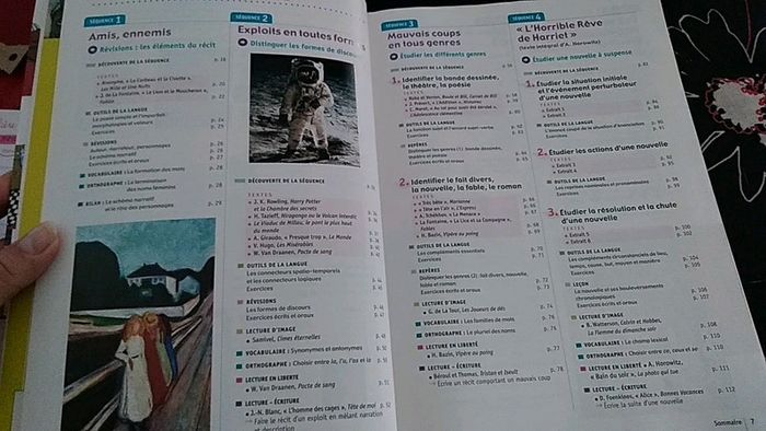 Manuel de français 5e Anagrammes livre unique - photo numéro 2