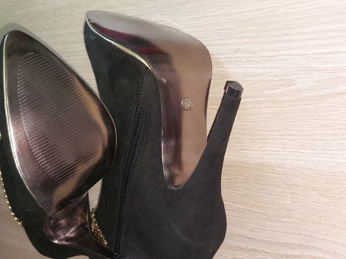 bottines bottillons noir 41 - photo numéro 3