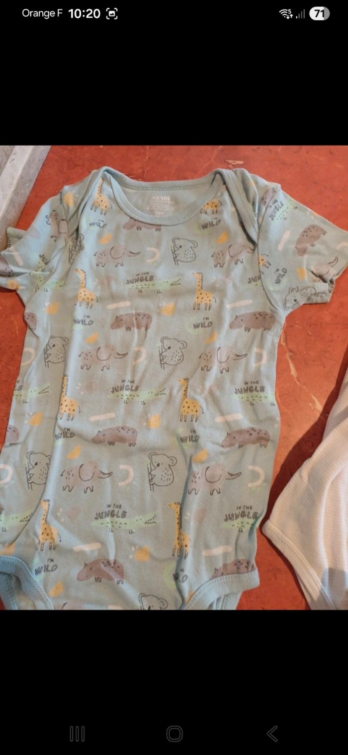 Lot de 5 bodies taille 36 mois - photo numéro 6