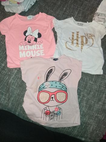 Lot de 3 t-shirt 9 mois