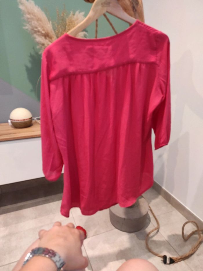 Blouse rose - photo numéro 2