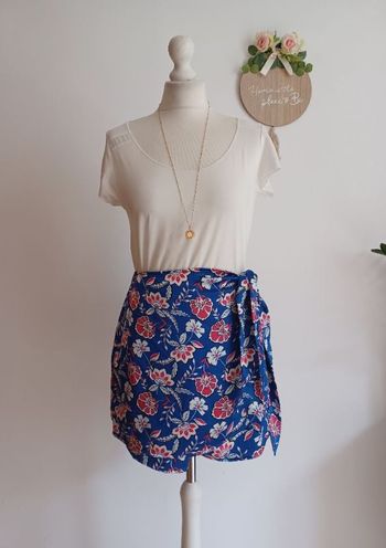 Short jupe fluide satiné Kiabi Taille 44
