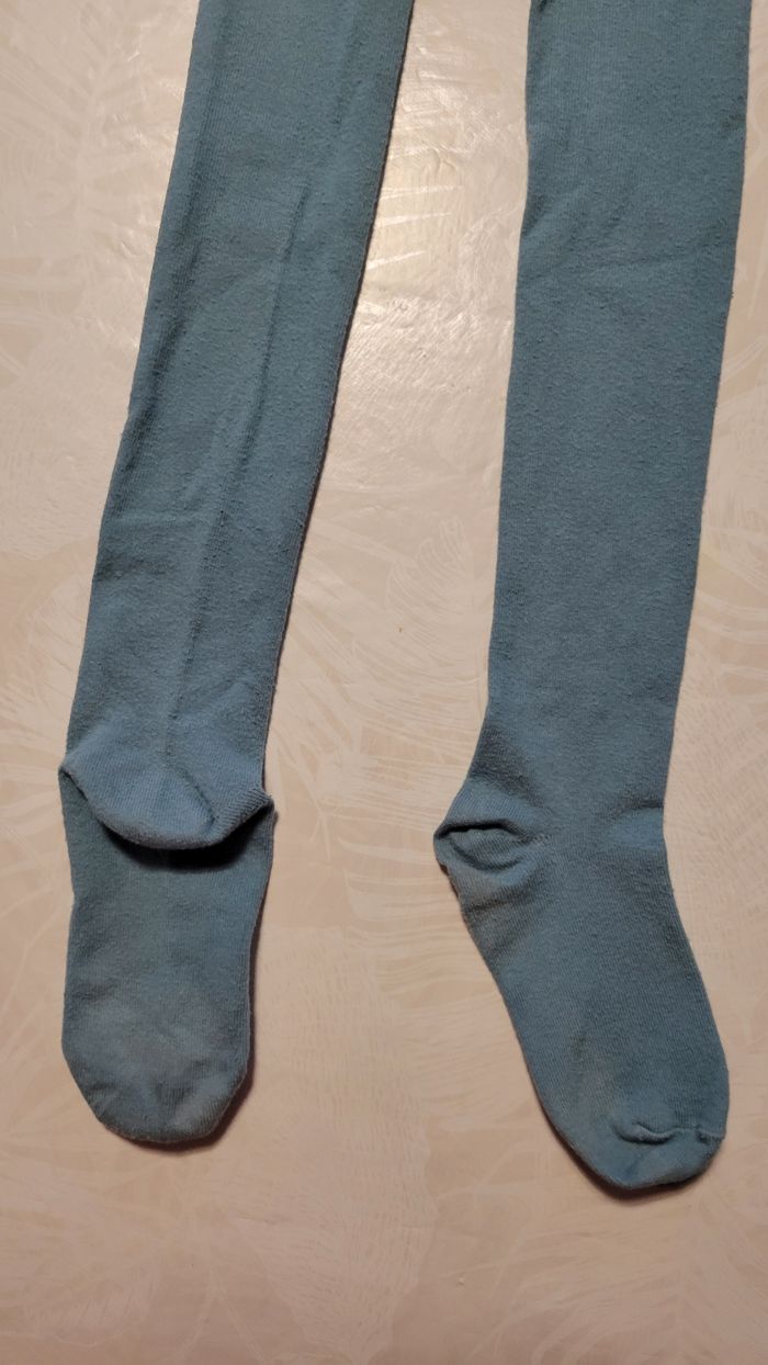 Collants couleur bleue taille 122cm C&A - photo numéro 8